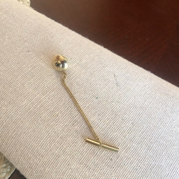 MENS TIE TAC PIN - Picture 1 of 2